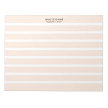 ミニマルなクリーンライトピンクストライプクのパターン11x8.5