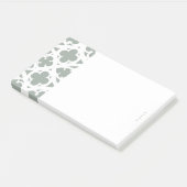 ミニマルなゴシック淡い色の窓（オリーブ） ポストイット (アングル)