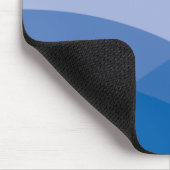 ミニマルなサンイェールブルー マウスパッド (コーナー)