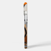 ミニマルなシュレアルな黒猫アート Case-Mate iPhoneケース (裏面 / 左)