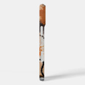 ミニマルなシュレアルな黒猫アート Case-Mate iPhoneケース (裏面 / 右)