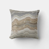 ミニマルなスカンジナビア花崗岩の茶色の大理石 クッション (正面)