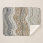 ミニマルなスカンジナビア花崗岩の茶色の大理石 シェルパブランケット (正面(横))