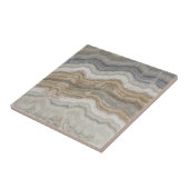 ミニマルなスカンジナビア花崗岩の茶色の大理石 タイル (側面)