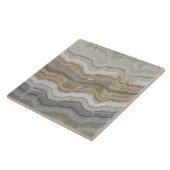 ミニマルなスカンジナビア花崗岩の茶色の大理石 タイル (側面)