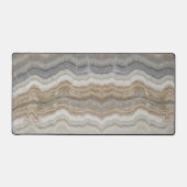 ミニマルなスカンジナビア花崗岩の茶色の大理石 デスクマット (正面)