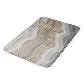 ミニマルなスカンジナビア花崗岩の茶色の大理石 バスマット (アングル)