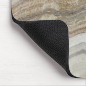 ミニマルなスカンジナビア花崗岩の茶色の大理石 マウスパッド (コーナー)