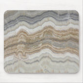 ミニマルなスカンジナビア花崗岩の茶色の大理石 マウスパッド (正面)