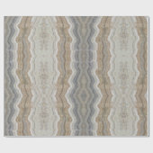 ミニマルなスカンジナビア花崗岩の茶色の大理石 ラッピングペーパー (フラット)