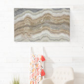 ミニマルなスカンジナビア花崗岩の茶色の大理石 横断幕 (インサイチュ)