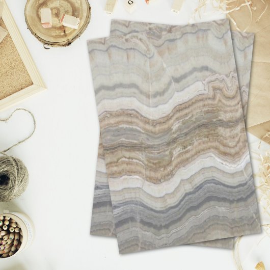 ミニマルなスカンジナビア花崗岩の茶色の大理石 薄葉紙