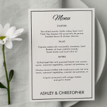 ミニマルなスクリプトウェディングレセプション