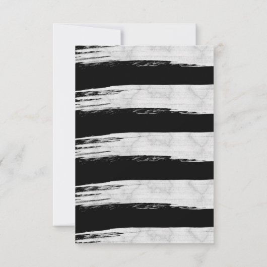 ミニマルなスクリプト2枚の写真の日付の変更 招待状 (裏面)