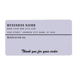 ミニマルなスクリプ感謝していトはビジネスの宛名ラベル ラベル