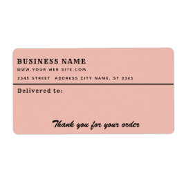 ミニマルなスクリプ感謝していトはビジネスの宛名ラベル ラベル