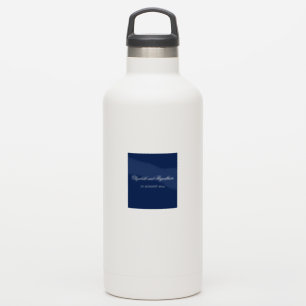 ミニマルなスケッチブライダル結婚ブーケのシール シール