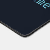 ミニマルなダイナミックAI抽象芸術特異点 デスクマット (コーナー)