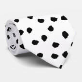 ミニマルなダルマチアスポットシンプルモダン可愛い ネクタイ (ロール)