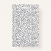 ミニマルなダルマチアスポットシンプルモダン可愛い バッジ (裏面)