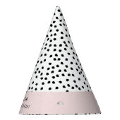 ミニマルなダルマチアスポットシンプルモダン可愛い パーティーハット (右)