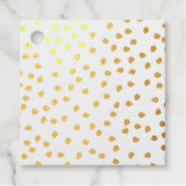 ミニマルなダルマチアスポットシンプルモダン可愛い フェイバータグ (正面)