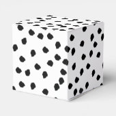 ミニマルなダルマチアスポットシンプルモダン可愛い フェイバーボックス (裏面サイド)