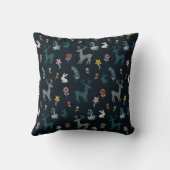 ミニマルなデザインの飾モダンり枕。 クッション (裏面)