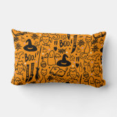 ミニマルなデザインの飾モダンり枕。 ランバークッション (裏面)