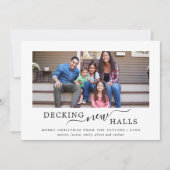 ミニマルなデッキニューホールの動きのお知らせ シーズンカード (正面)