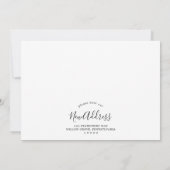 ミニマルなデッキニューホールの動きのお知らせ シーズンカード (裏面)