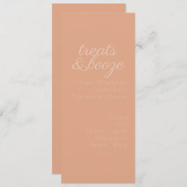 ミニマルなドリンクトーン自然を扱う シーズンカード