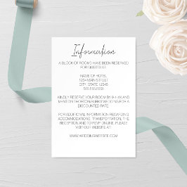 ミニマルなナルシ結婚スのエンクロージャカード エンクロージャーカード