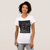 ミニマルなハグTシャツ Tシャツ (正面フル)