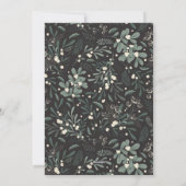 ミニマルなハッピーホリデー写真 シーズンカード (裏面)