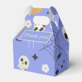 ミニマルなハロウィーンの休日 フェイバーボックス (裏面サイド)