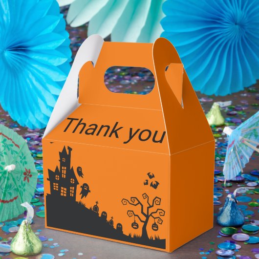 ミニマルなハロウィーンの休日 フェイバーボックス (パーティー)