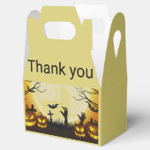 ミニマルなハロウィーンの休日 フェイバーボックス (オープン)