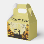 ミニマルなハロウィーンの休日 フェイバーボックス (正面サイド)