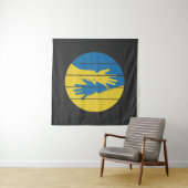 ミニマルなハンズサポートウクライナ救、ウクラナ タペストリー (インサイチュ)