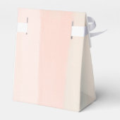 ミニマルなバニーと蝶の赤ちゃんシャワー フェイバーボックス (裏面サイド)