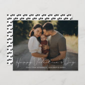 ミニマルなバレンタインデーの写真 (正面/裏面)