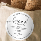 ミニマルなパンベーカリーコテージ法具 ラウンドシール