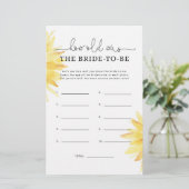 ミニマルなヒマワリ花嫁の年齢 (スタンド正面)