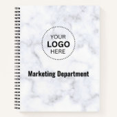 ミニマルなビジネスノートブック ノートブック (正面)