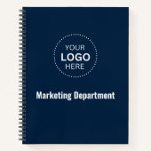 ミニマルなビジネスノートブック ノートブック (正面)