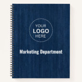 ミニマルなビジネスノートブック ノートブック (正面)