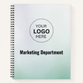 ミニマルなビジネスノートブック ノートブック (正面)