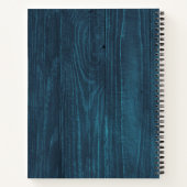 ミニマルなビジネスノートブック ノートブック (裏面)