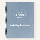 ミニマルなビジネスノートブック ノートブック (正面)